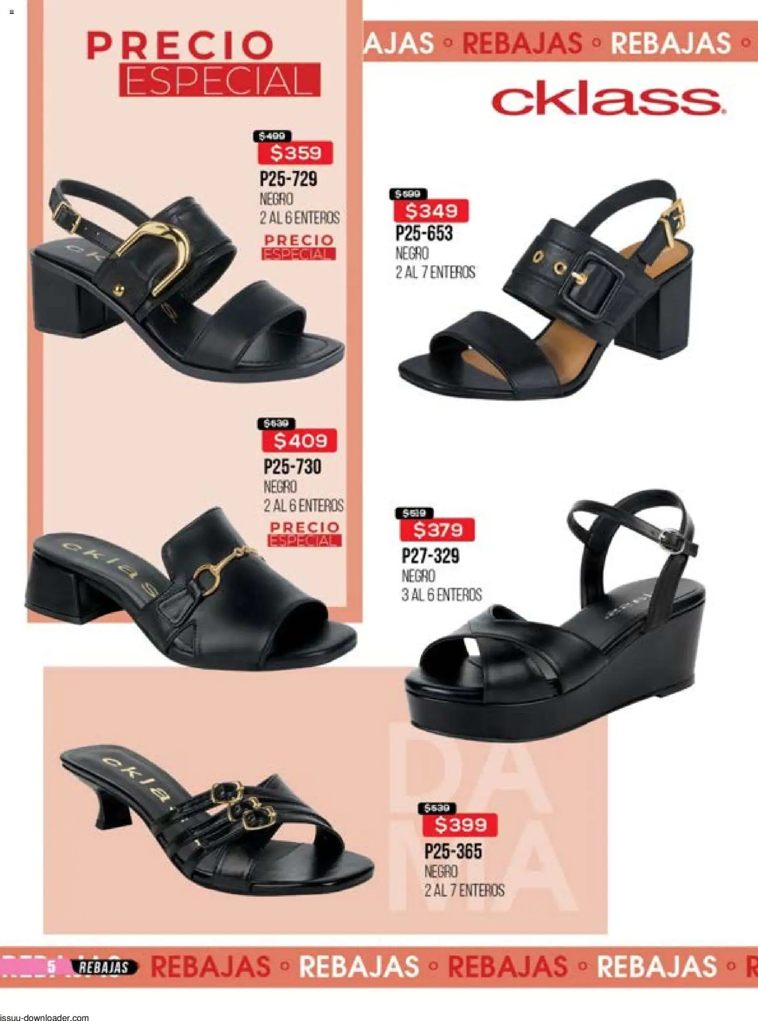 Nuevas ofertas de Cklass válidas en toda la República Mexicana desde el 31.10.2025. ¡Encuentra las mejores ofertas en Cklass catálogo Súper Rebajas Calzado! | Página: 40