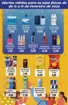 Tauste - Ofertas Especial Carnaval - Pré-Visualização do folheto da loja Tauste, válido de 13.02.2026 | Página: 7 | Produtos: Gengibre, Eau de toilette, Gatorade, Creme