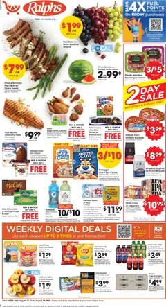 Preview of Ralphs weekly ads valid from 13.08.2025