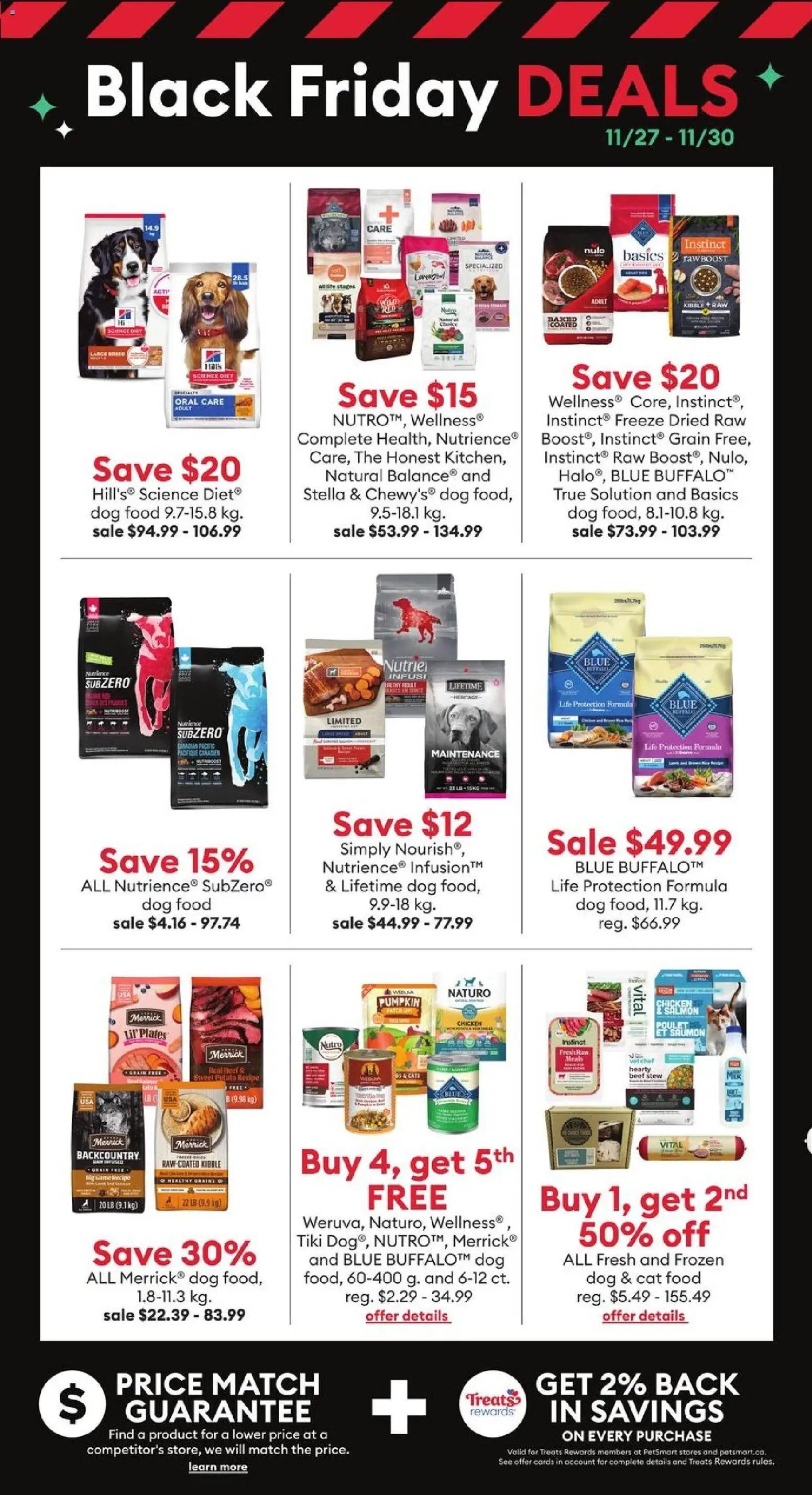 Petsmart flyer valid from 27.11.2025 | Page: 3 | Products: Beef, Game, Pumpkin, Chicken