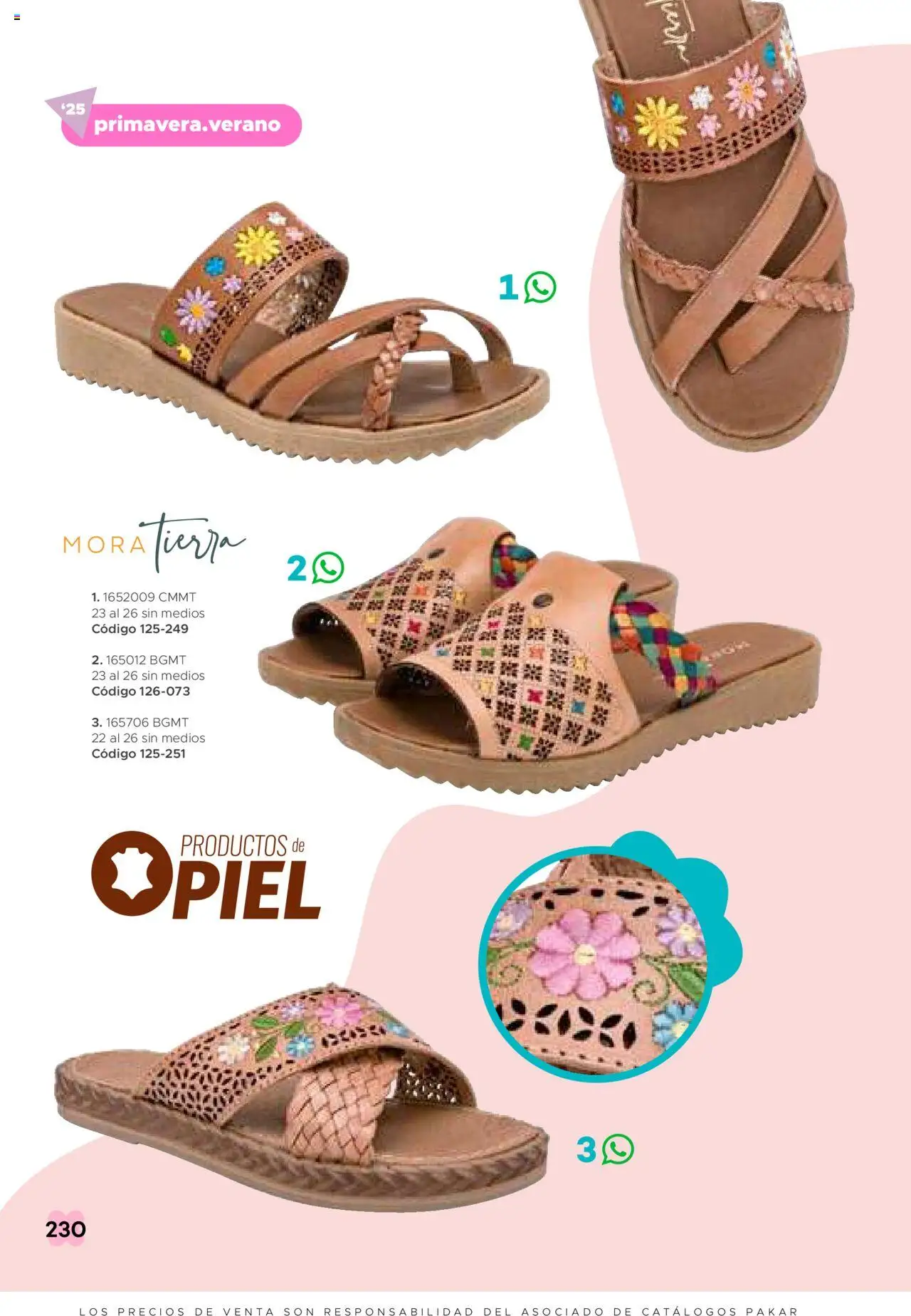 Nuevas ofertas de SC Pakar válidas en toda la República Mexicana desde el 31.01.2025. ¡Encuentra las mejores ofertas en SC Pakar catálogo Primavera Verano! | Página: 230