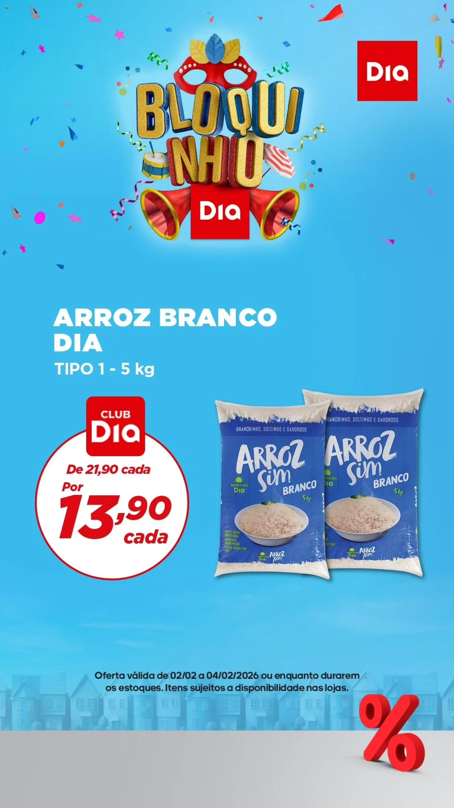 Dia Folheto - válido de 02.02.2026 | Página: 5 | Produtos: Arroz