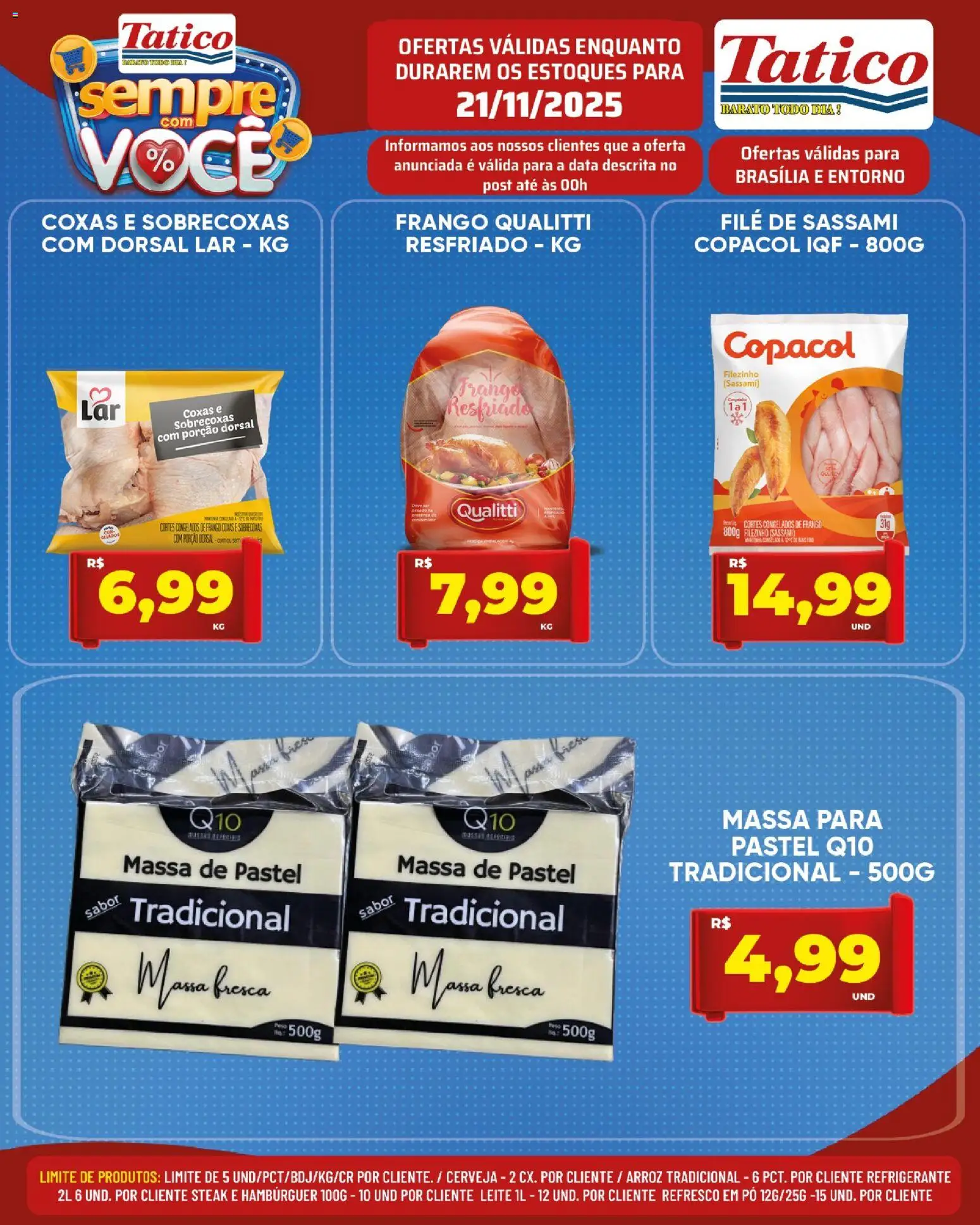 Tatico Folheto - válido de 22.11.2025 | Página: 31 | Produtos: Pó, Leite, Hambúrguer, Refrigerante