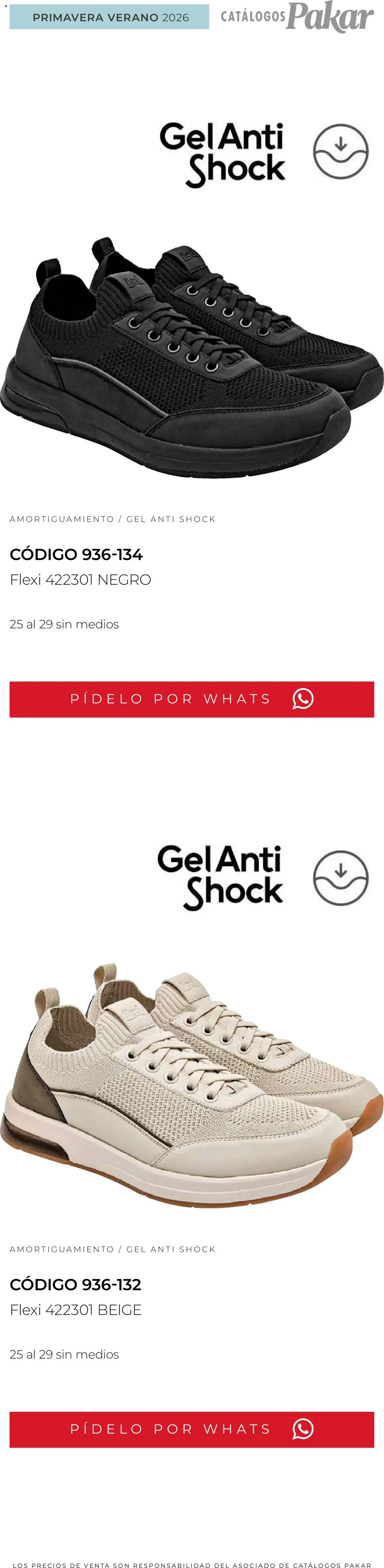 Nuevas ofertas de SC Pakar válidas en toda la República Mexicana desde el 04.03.2026. ¡Encuentra las mejores ofertas en SC Pakar catálogo Flexi PV26! | Página: 161