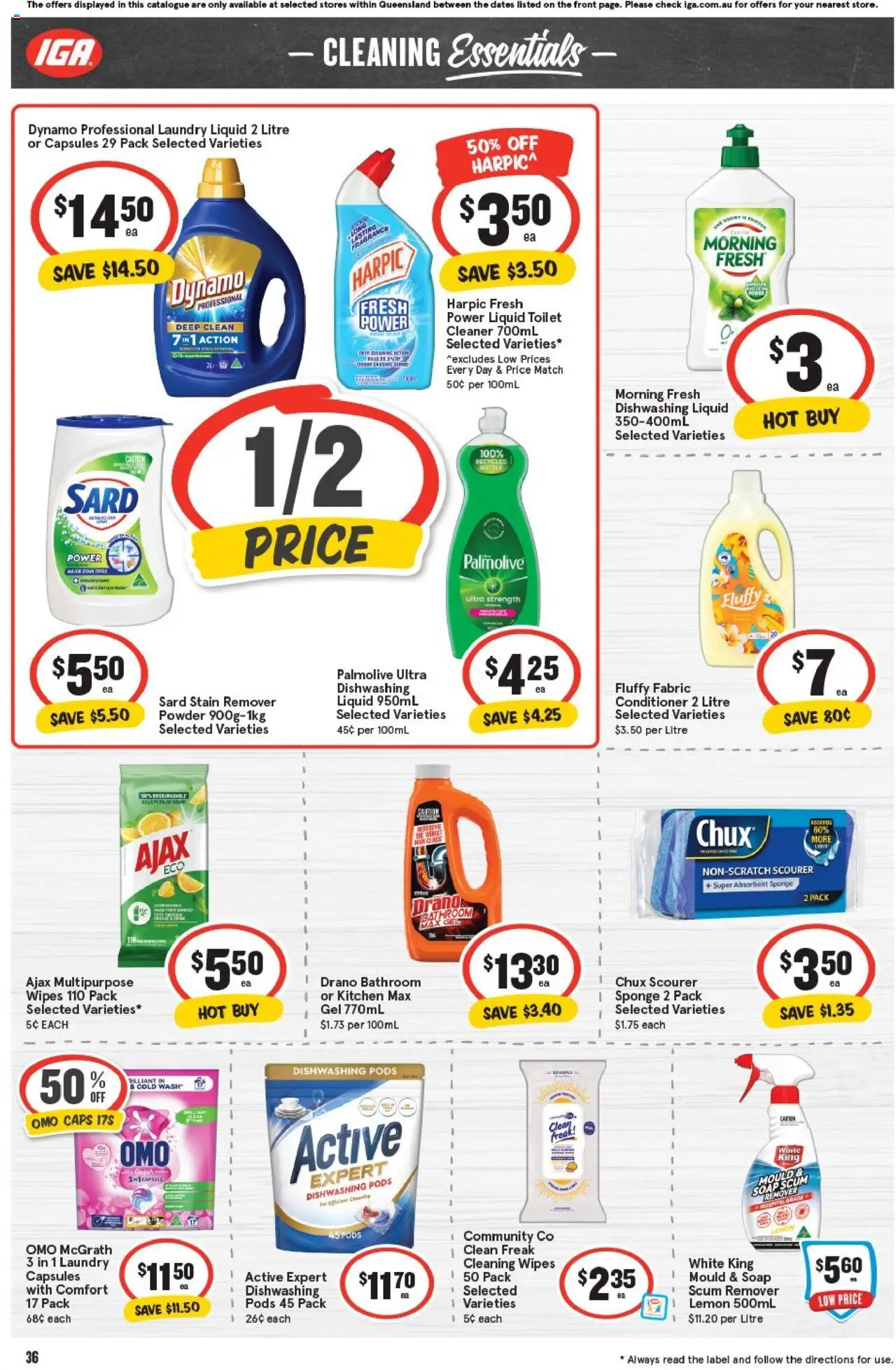 IGA catalogue - valid from 22.10.2025 | Page: 35 | Products: Fragrance, Conditioner, Lemon, Laundry