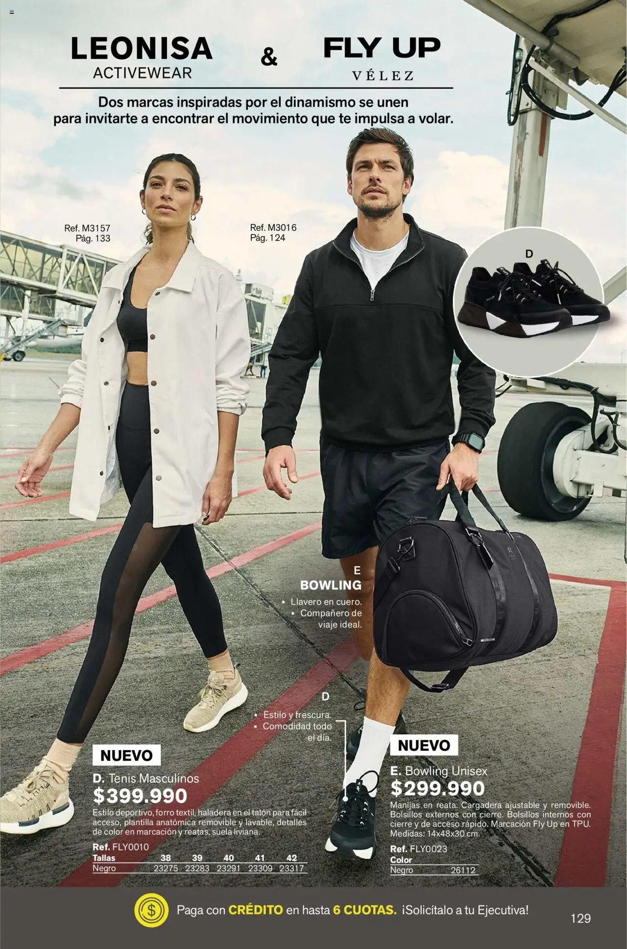 Leonisa revista - valida desde el 04.08.2025 | Página: 129 | Productos: Té, Llavero, Tenis