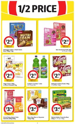 Preview of Coles catalogue  - valid from 29.04.2026 | Page: 5 | Products: Granola, Chips, Sugar, Wheat