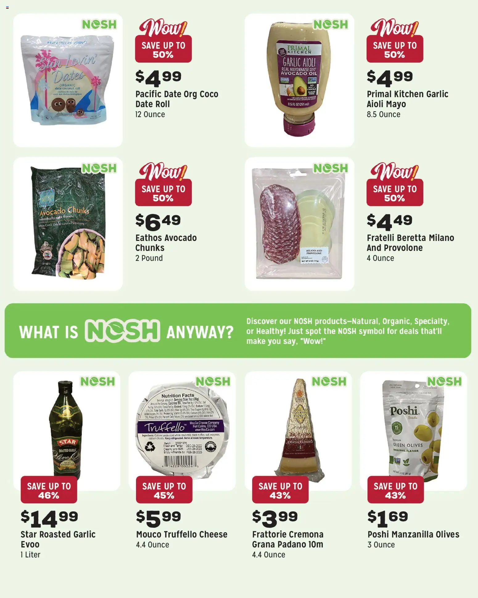 Grocery Outlet Weekly Ad - valid from 14.01.2026 | Page: 8 | Products: Oil, Avocado, Garlic, Date