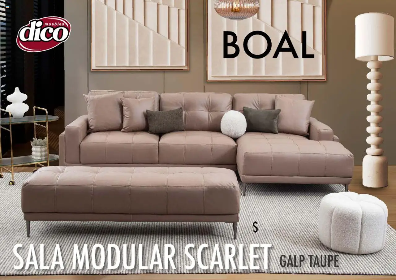 Nuevas ofertas de Muebles Dico válidas en toda la República Mexicana desde el 12.02.2025. ¡Encuentra las mejores ofertas en Muebles Dico catálogo Boal! | Página: 30 | Productos: Modular
