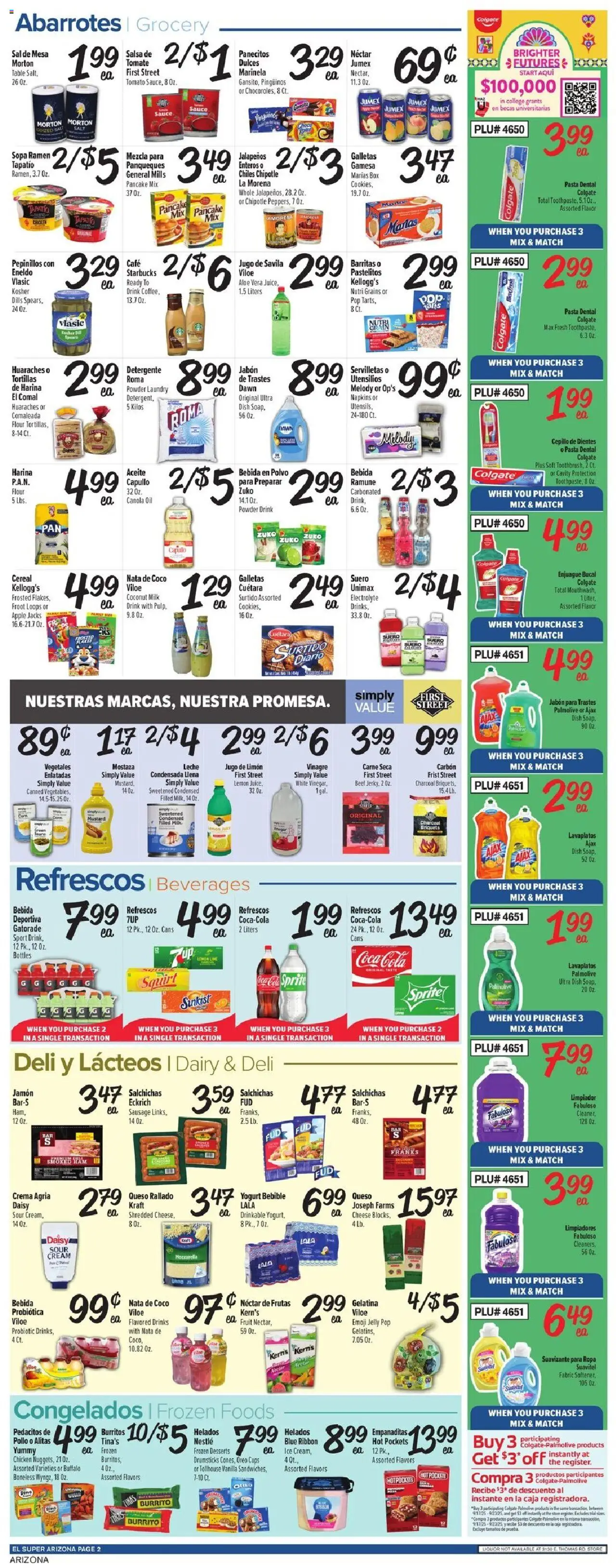 El Super Weekly Ad - AK - valid from 17.09.2025 | Page: 2 | Products: Powder, Cream, Salt, Jacks