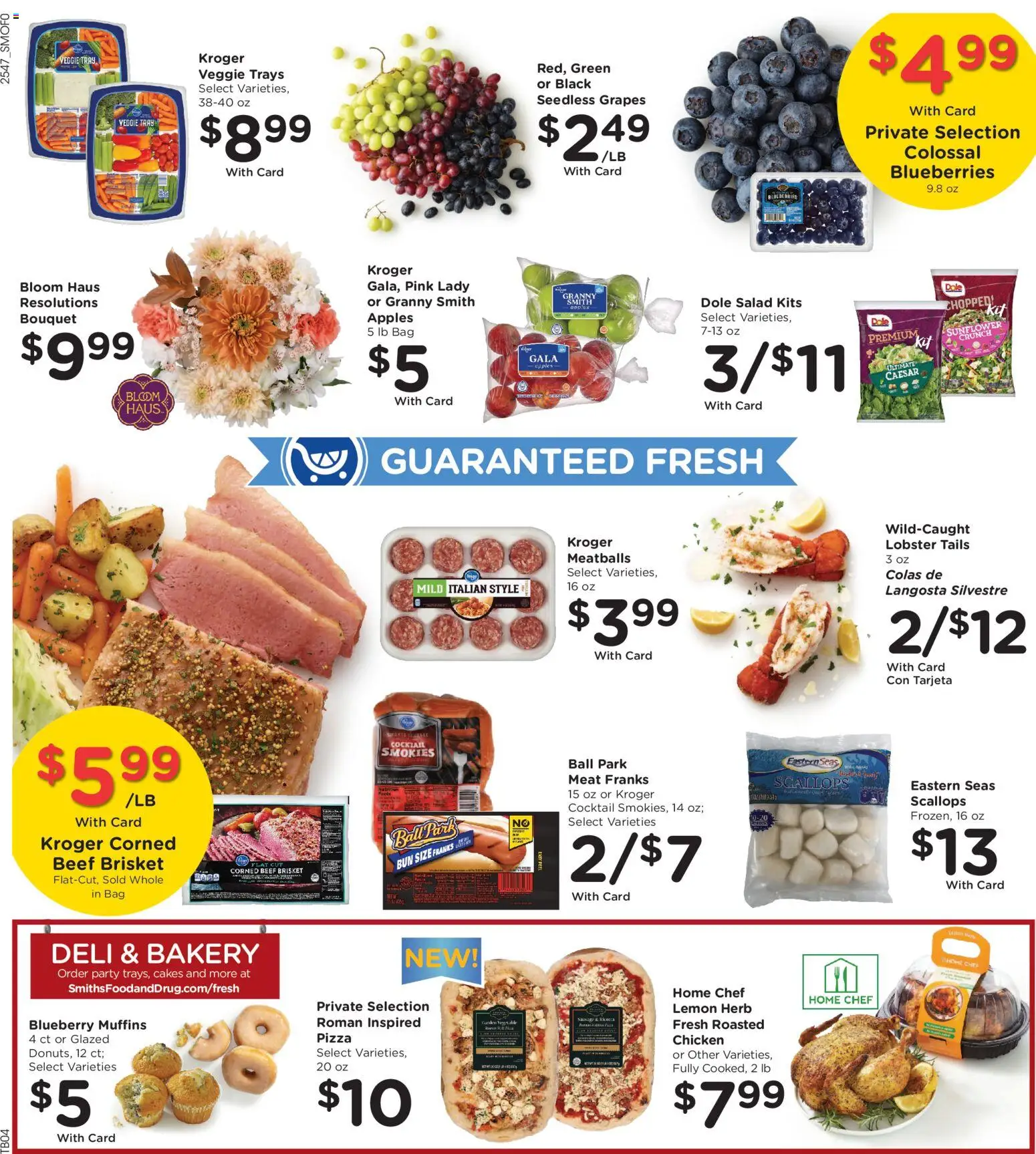 Smith's Weekly Ad - valid from 26.12.2025 | Page: 10 | Products: Apples, Lemon, Blueberries, Bag