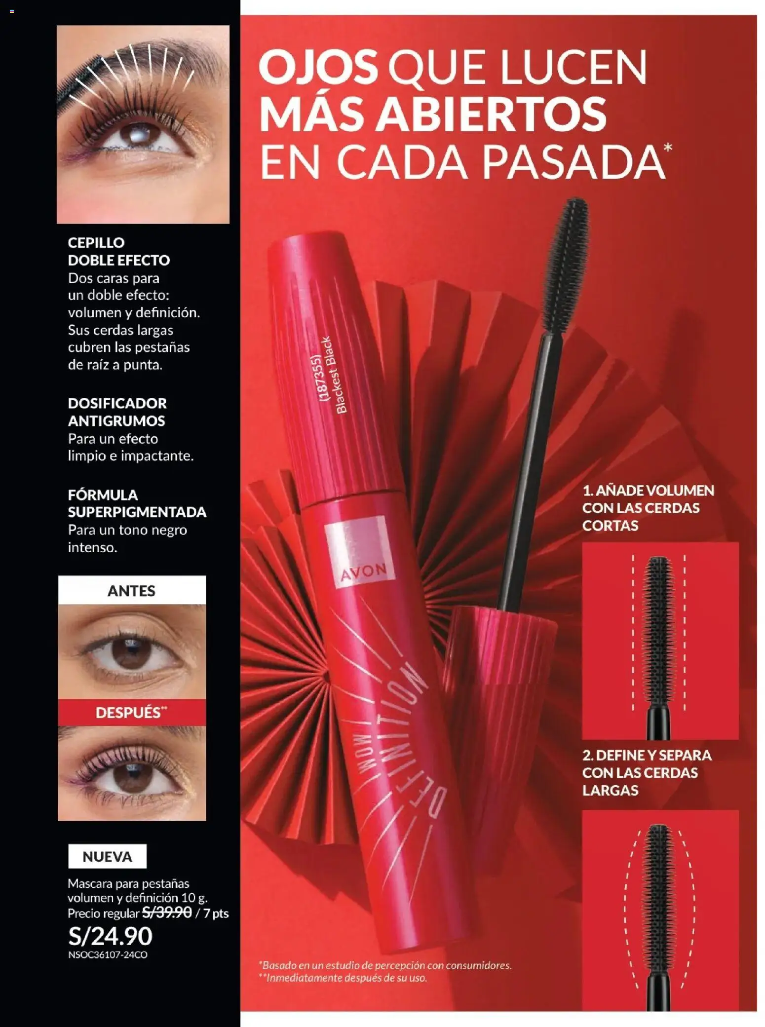 Catálogo Avon válido desde 01.01.2026 | Página: 44 | Productos: Máscara