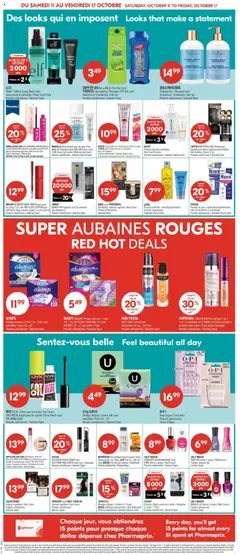 Preview of MARCELLE Démaquillant pour les yeux / Eye Make-Up Remover, crème BB / BB Cream ou/or 24HR crème hydratante / Moisturising Cream, Produits sélectionnés/Selected Types & Sizes from shop Pharmaprix valid from 11.10.2025 | Page: 7