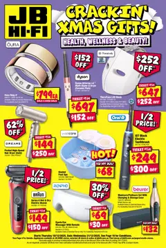 Preview of JB Hi-Fi - Crackin' xmas Gifts - valid from 18.12.2025