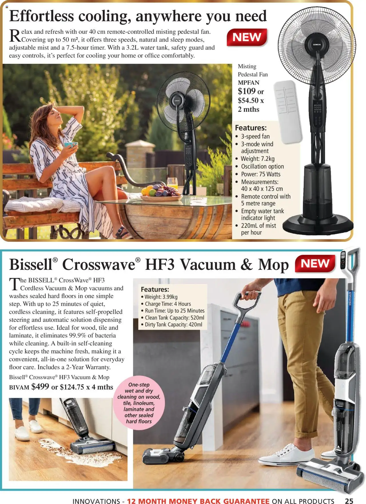 Innovations catalogue - valid from 22.10.2025 | Page: 25 | Products: Water, Remote control, Weight, Fan