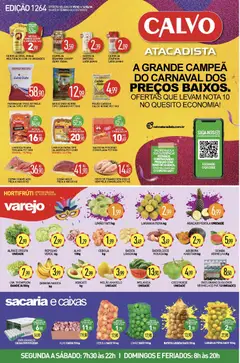 Calvo Atacadista - Ofertas da semana - Pré-Visualização do folheto da loja Calvo Atacadista, válido de 09.02.2026