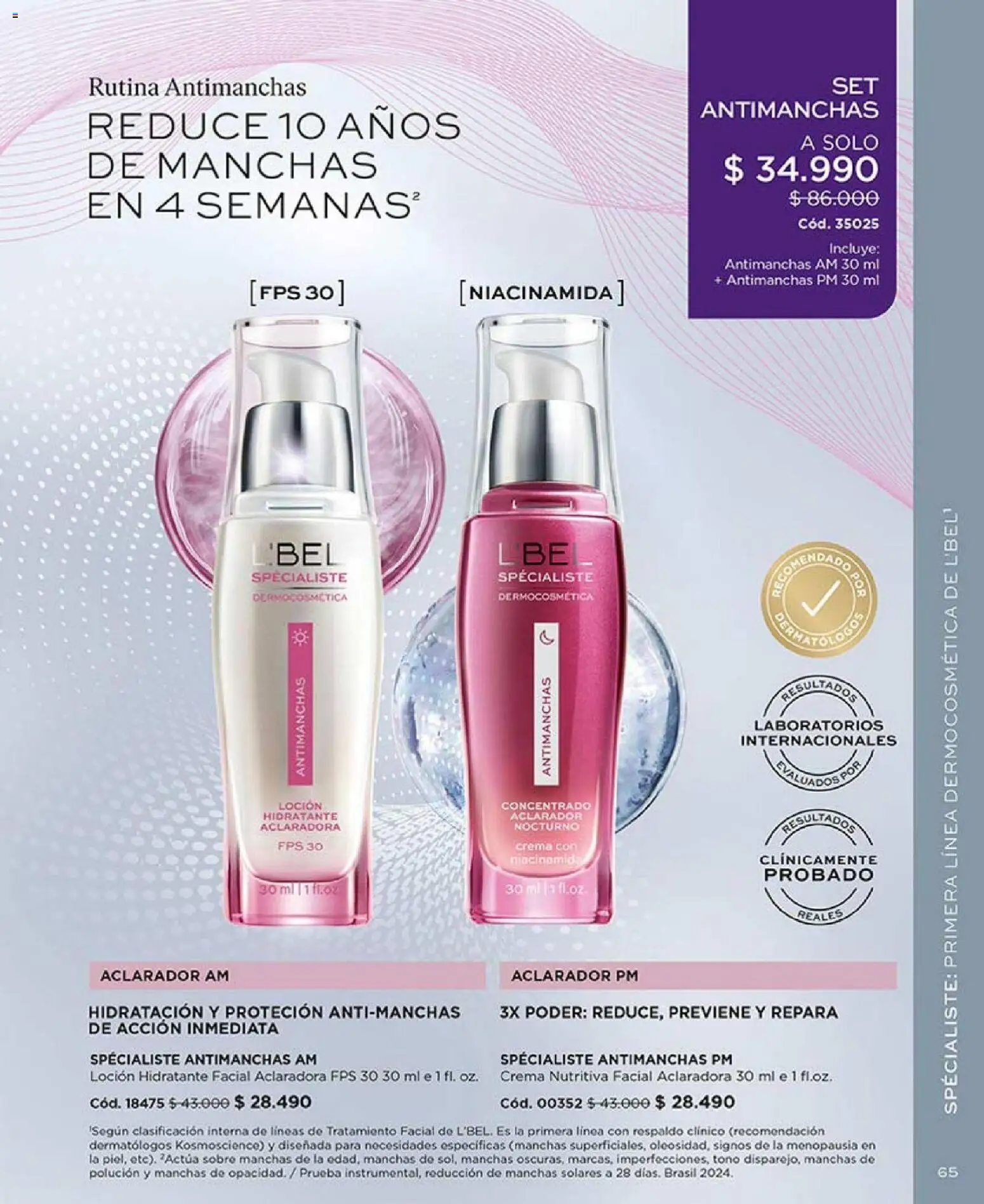 Catálogo L'Bel Campaña 4 │ válido desde el 15.02.2026 | Página: 69 | Productos: Loción, Sobre, Crema