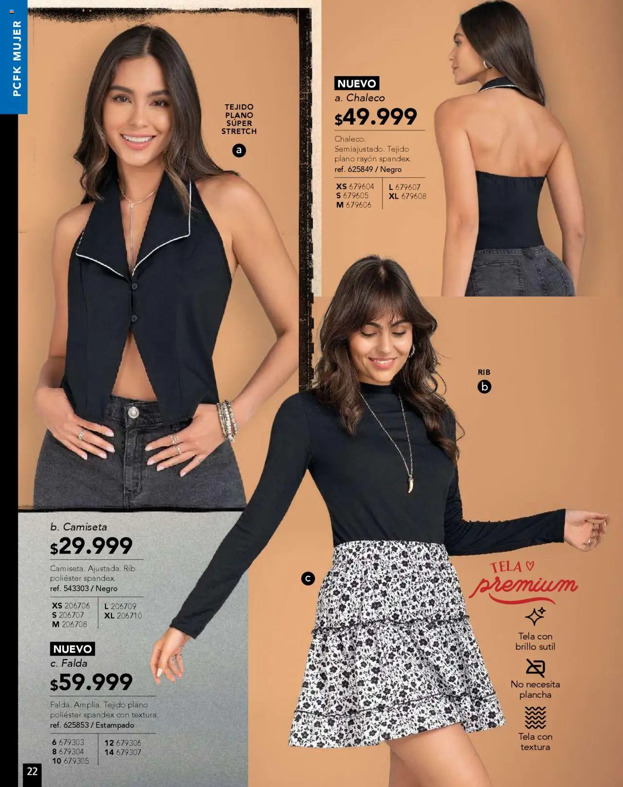 Pacifika revista - valida desde el 01.08.2025 | Página: 27 | Productos: Falda, Brillo, Camiseta, Chaleco