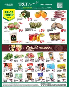 Preview of T&T Supermarket flyer - AB from shop T&T Supermarket valid from 14.11.2025