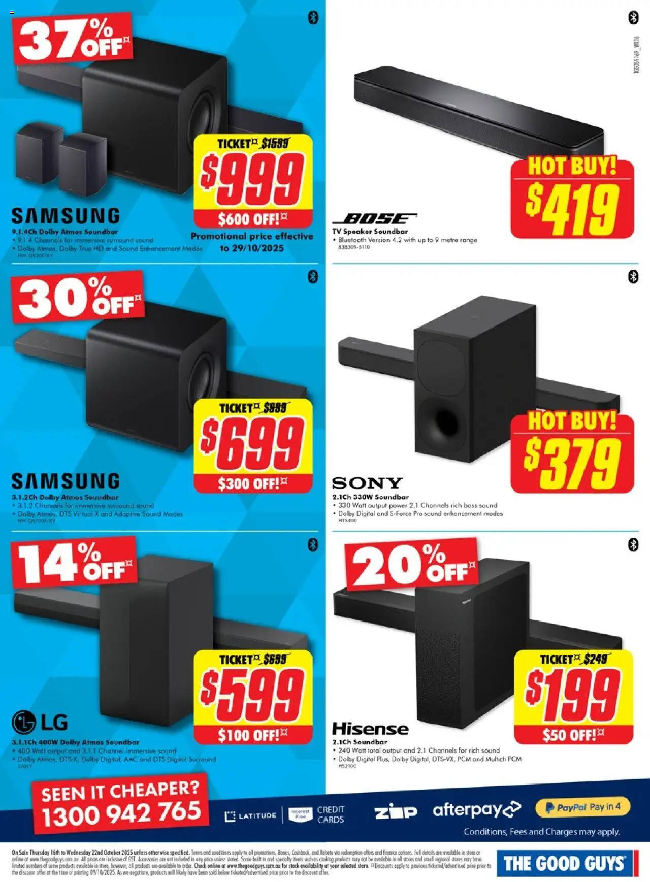 The Good Guys catalogue - valid from 15.10.2025 | Page: 6 | Products: Stones, Accessories, Digital, Tv