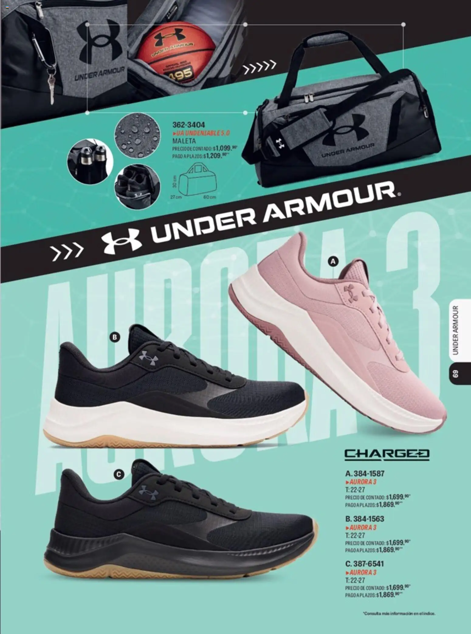 Nuevas ofertas de Andrea válidas en toda la República Mexicana desde el 15.04.2026. ¡Encuentra las mejores ofertas en Andrea catálogo Lo mejor en marcas! | Página: 52 | Productos: Maleta