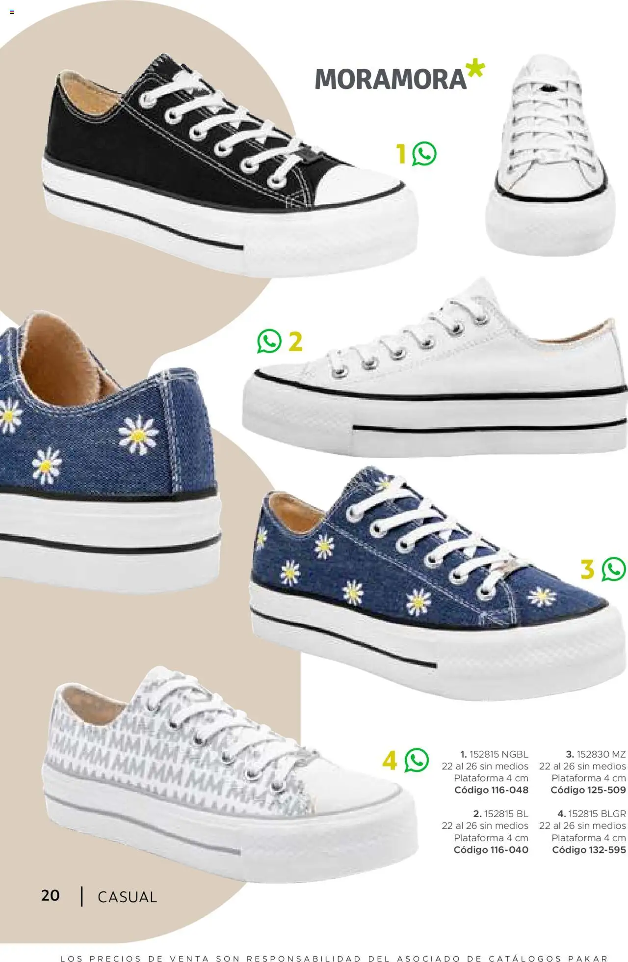 Nuevas ofertas de SC Pakar válidas en toda la República Mexicana desde el 24.07.2025. ¡Encuentra las mejores ofertas en SC Pakar - Catálogo Casual otoño / invierno! | Página: 20