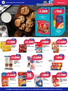 Vista previa Vital - Ofertas válido desde el 05.01.2026 | Página: 15 | Productos: Galletitas, Mesa, Estuche, Bizcochos