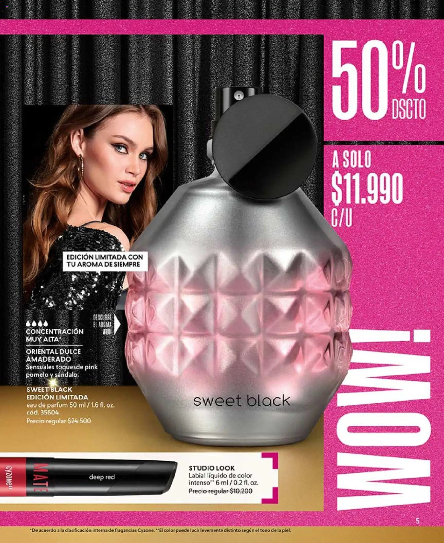 Catálogo CyZone Campaña 18 │ válido desde el 01.12.2025 | Página: 5 | Productos: Mate, Labial