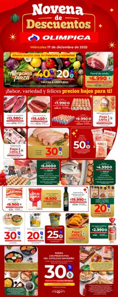 Olímpica - Miércoles de plaza -  Vista previa de la revista de la tienda Olímpica valido desde el 17.12.2025