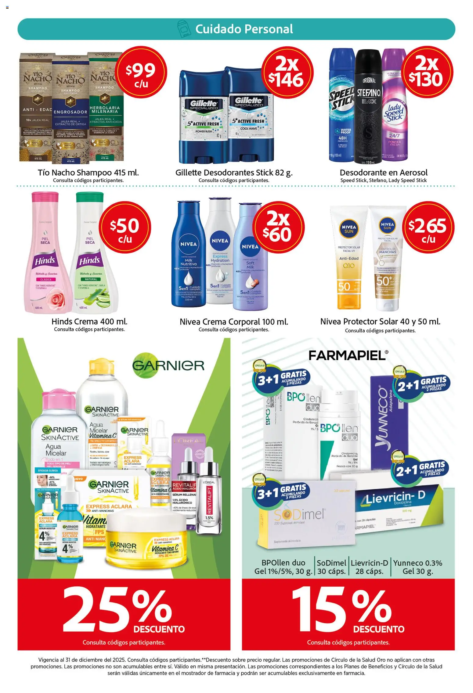 Nuevas ofertas de Farmacias Unión válidas en toda la República Mexicana desde el 01.12.2025. ¡Encuentra las mejores ofertas en Farmacias Unión catálogo! | Página: 10