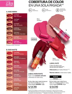 Vista previa de folleto Avon catálogo - Campaña 5 de la Avon válido desde 10.03.2026 | Página: 79 | Productos: Lápiz labial, Chocolate, Vino