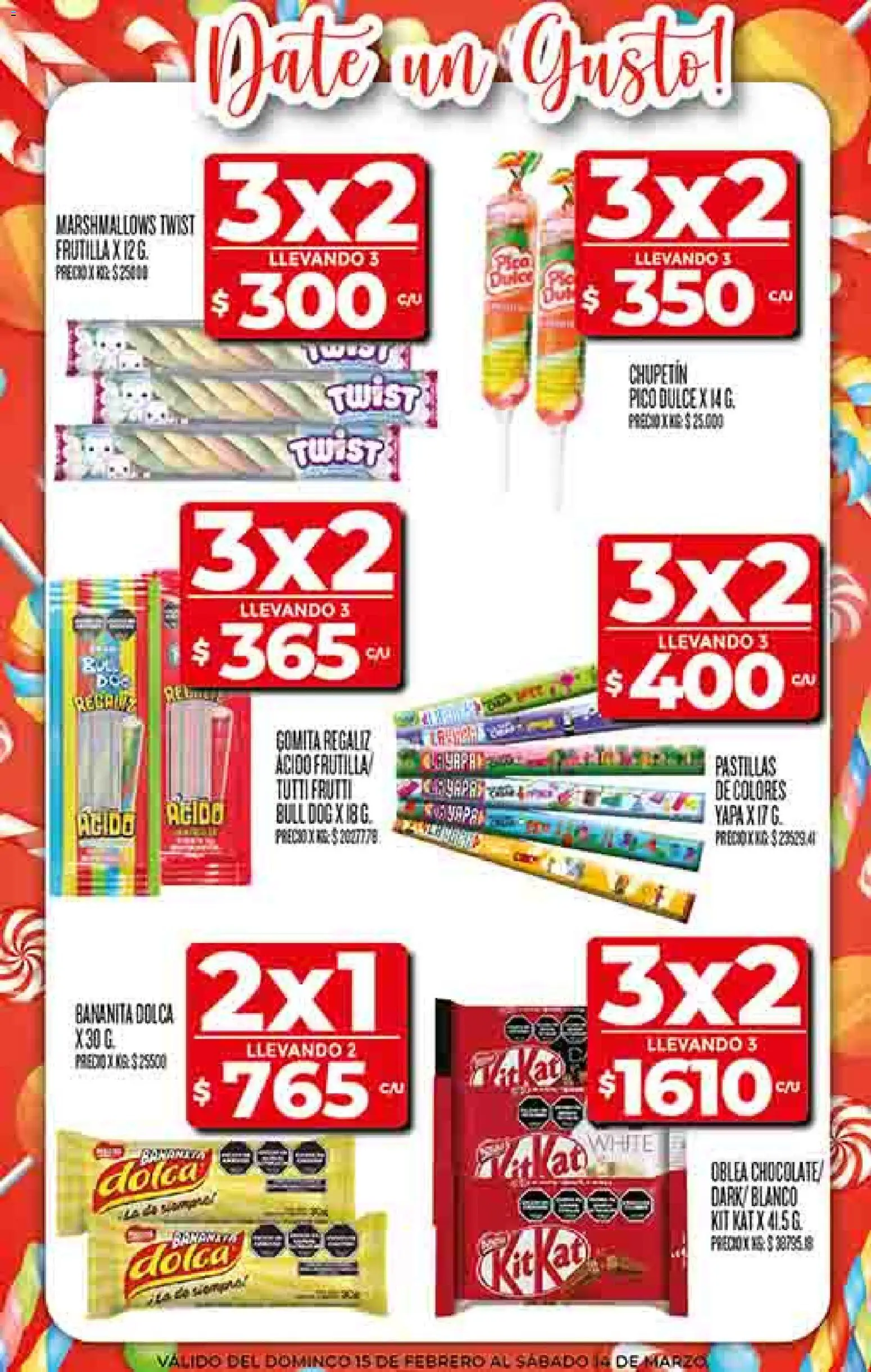 Supermercado DIA Ofertas │ válido desde el 04.03.2026 | Página: 22 | Productos: Pico, Frutilla, Chocolate