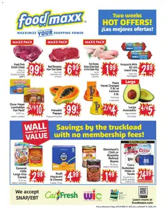 Preview of FoodMaxx weekly ads valid from 31.12.2025