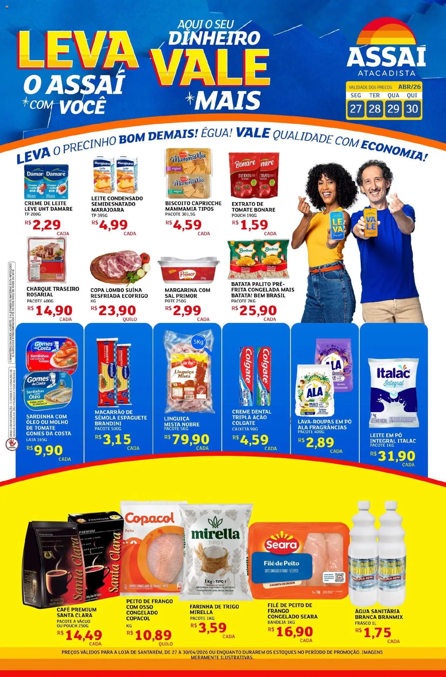 Assaí Atacadista Folheto - válido de 27.04.2026 | Página: 1