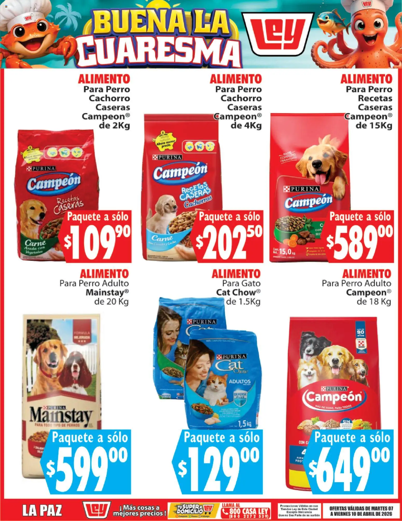 Nuevas ofertas de Casa Ley válidas en toda la República Mexicana desde el 07.04.2026. ¡Encuentra las mejores ofertas en Casa Ley folleto Buena la Cuaresma! | Página: 13