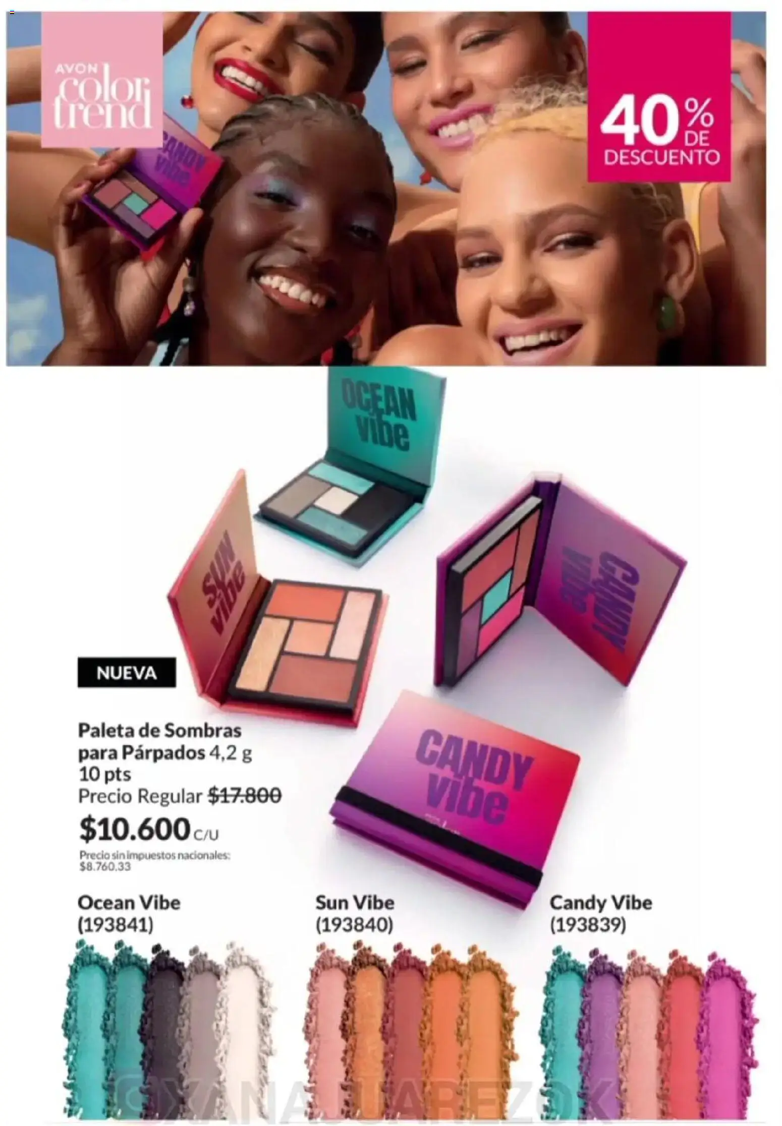 Avon - Campaña 3/2026 │ válido desde el 01.03.2026 | Página: 50 | Productos: Paleta