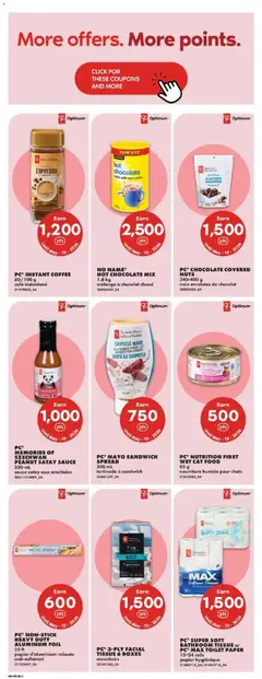 Preview of PC® CHOCOLATE COVERED NUTS, 340-400 g noix enrobées de chocolat from shop No Frills valid from 16.04.2026 | Page: 18