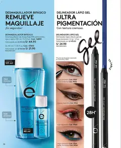 Vista previa de folleto Ésika - Campaña 1 de la Ésika válido desde 18.12.2025 | Página: 50 | Productos: Delineador, Maquillaje