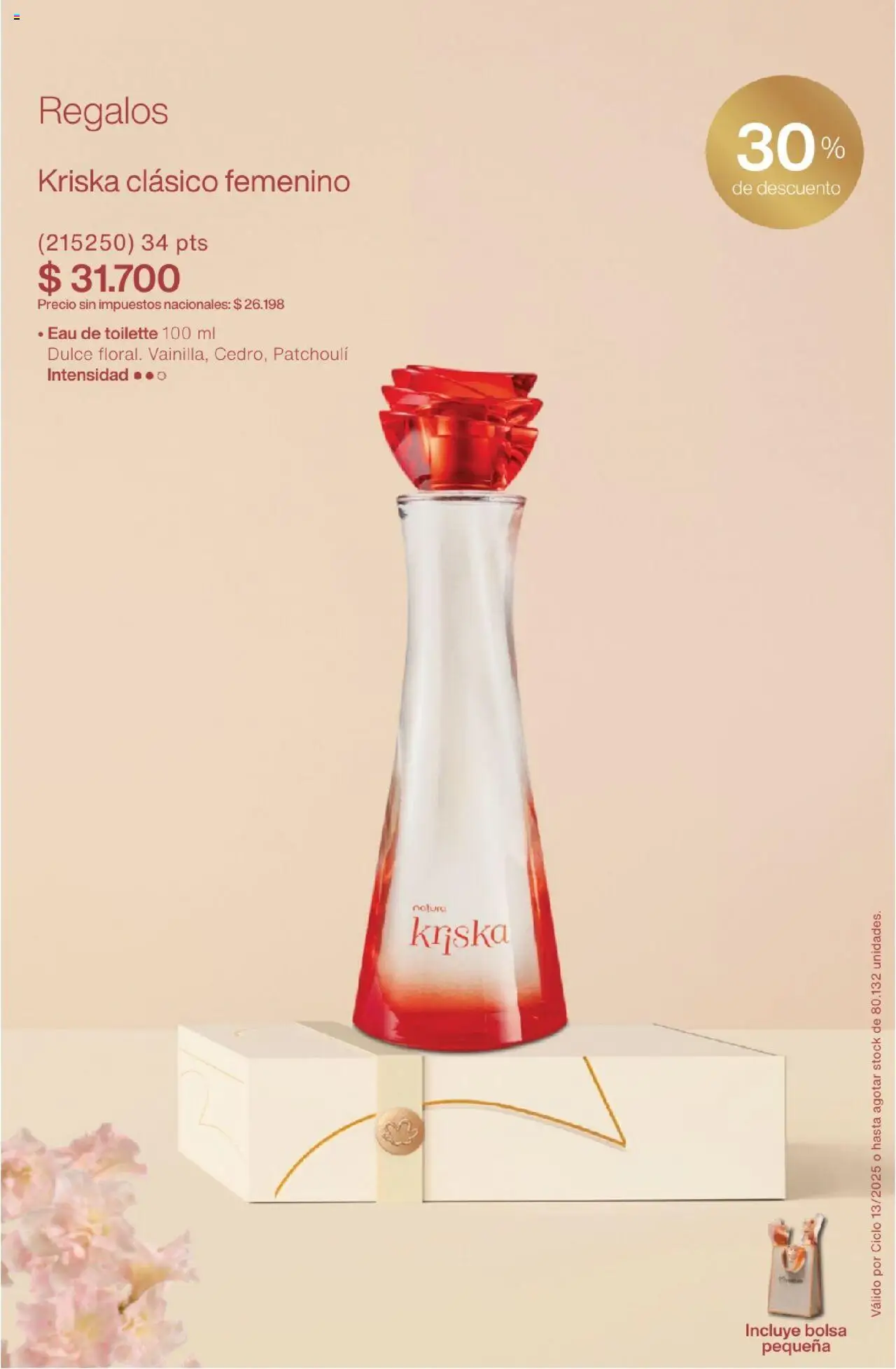 Catálogo Natura Ciclo 13 │ válido desde el 11.09.2025 | Página: 16 | Productos: Bolsa, Eau de toilette