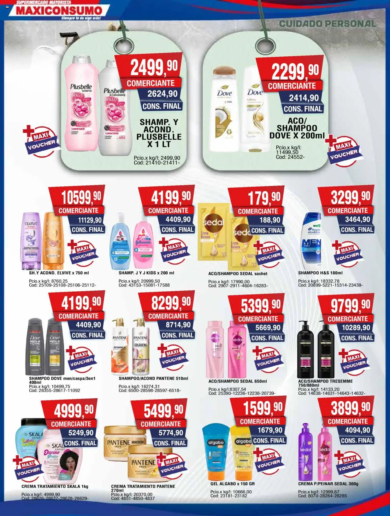 Maxiconsumo ofertas │ válido desde el 15.09.2025 | Página: 26 | Productos: Mascarilla, Brillo, Té, Crema