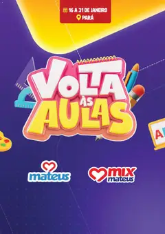 Mateus - Ofertas Voltas às Aulas - Pré-Visualização do folheto da loja Mateus, válido de 16.01.2026