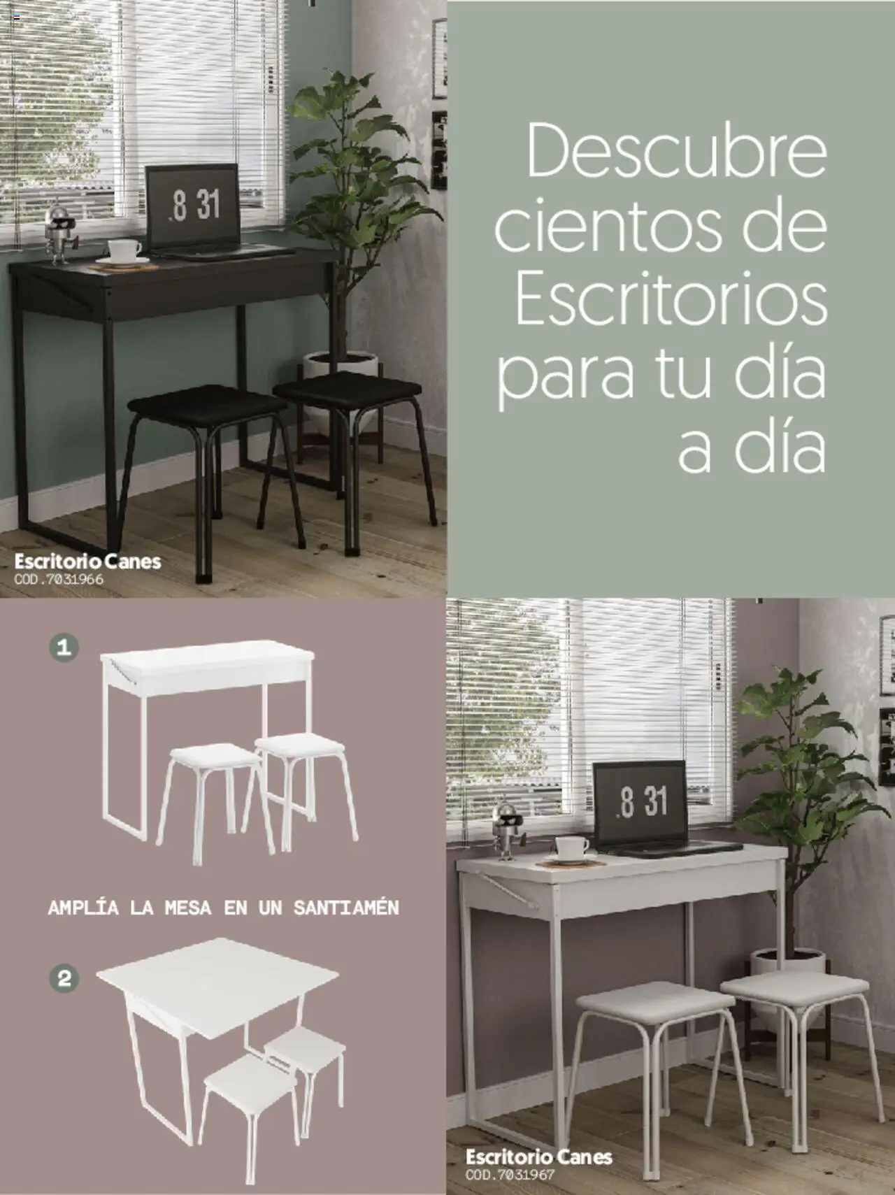 Muebles jamar revista - valida desde el 08.03.2025 | Página: 13 | Productos: Escritorio, Mesa