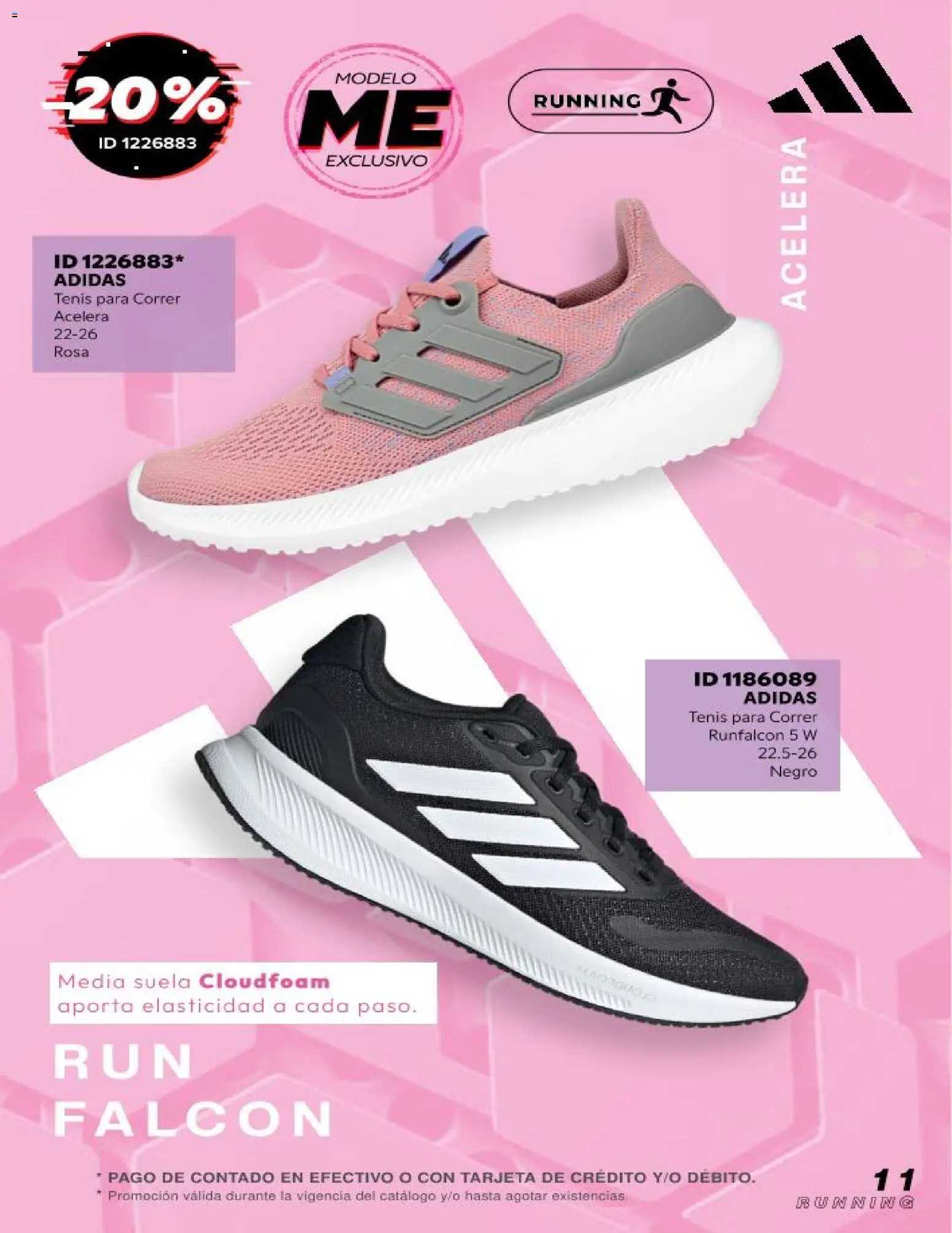 Nuevas ofertas de Price Shoes válidas en toda la República Mexicana desde el 16.11.2025. ¡Encuentra las mejores ofertas en Price Shoes catálogo Runnig ! | Página: 11 | Productos: Tenis