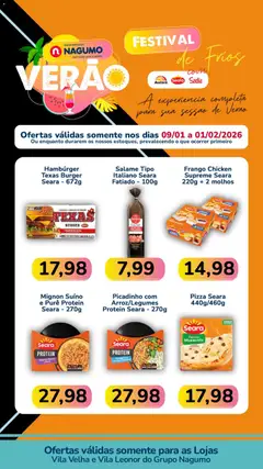 Nagumo - Ofertas de Verão - Pré-Visualização do folheto da loja Nagumo, válido de 09.01.2026