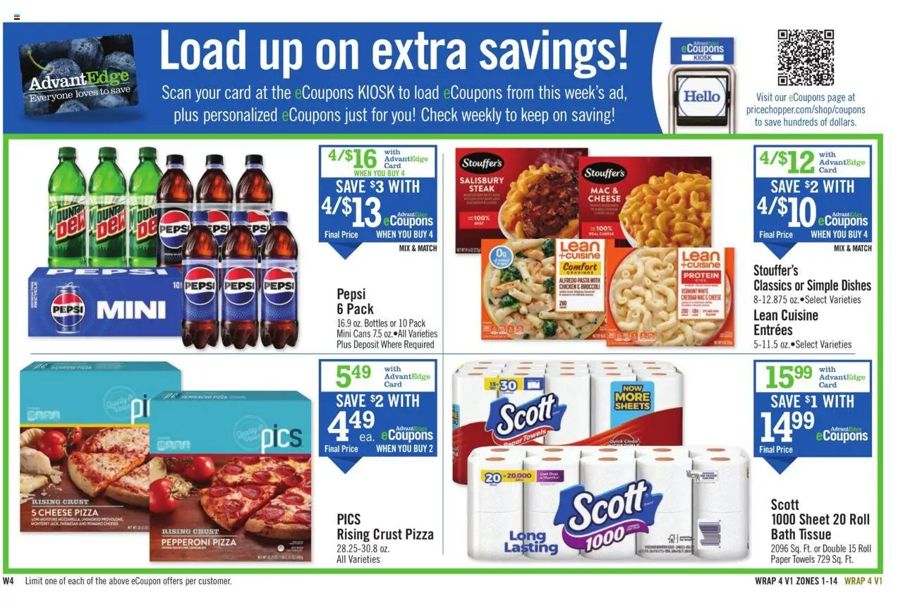 Price Chopper Weekly Ad - valid from 10.08.2025 | Page: 16 | Products: Broccoli, Cheese, Pasta, Sheet