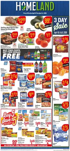 Preview of Homeland weekly ads valid from 08.04.2026