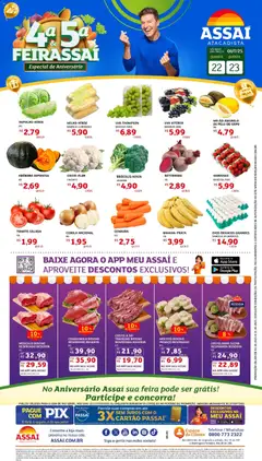 Encarte Assaí Atacadista - GO - Pré-Visualização do folheto da loja Assaí Atacadista, válido de 22.10.2025