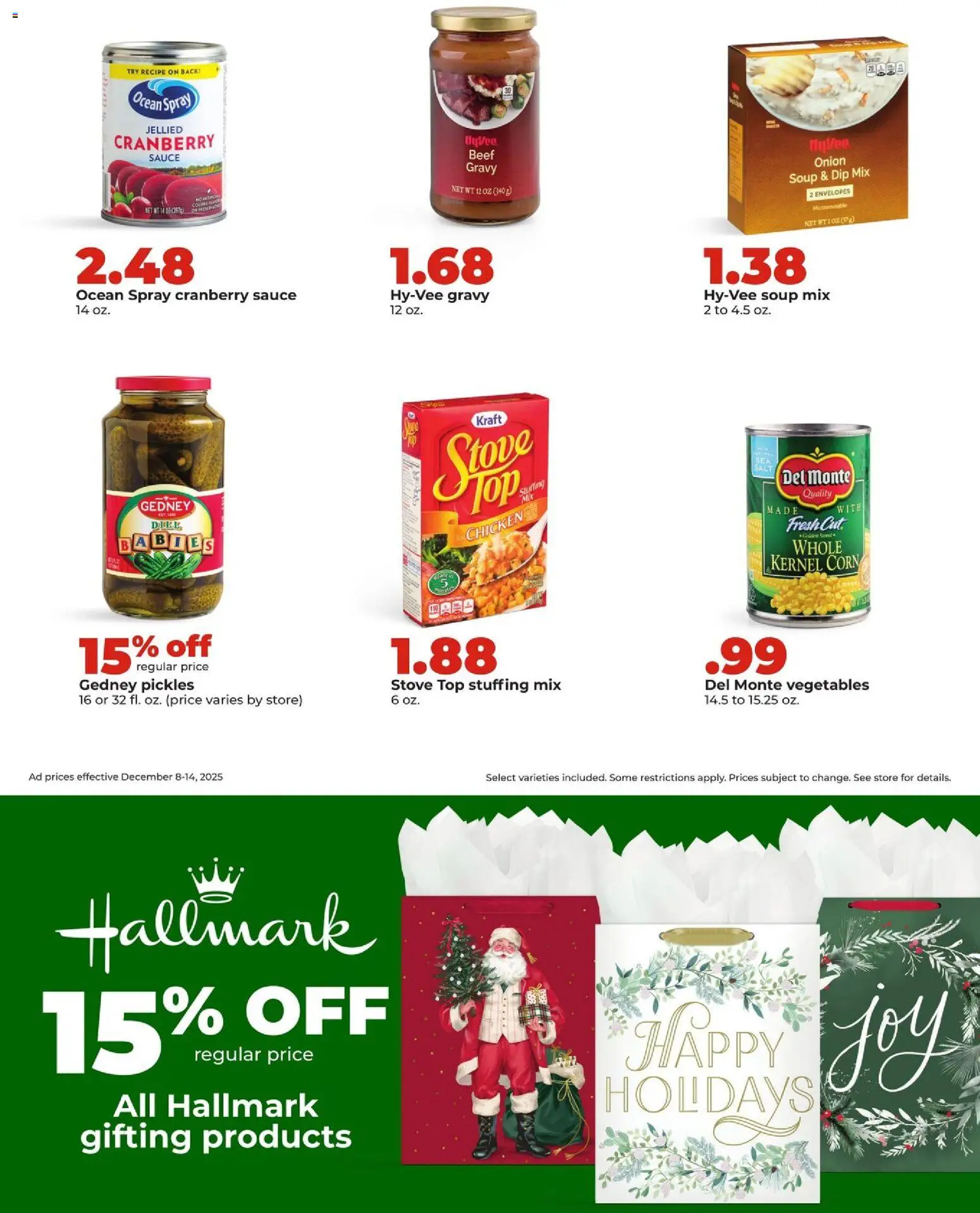 HyVee Weekly Ad - valid from 08.12.2025 | Page: 7 | Products: Beef, Sauce, Salt, Stove