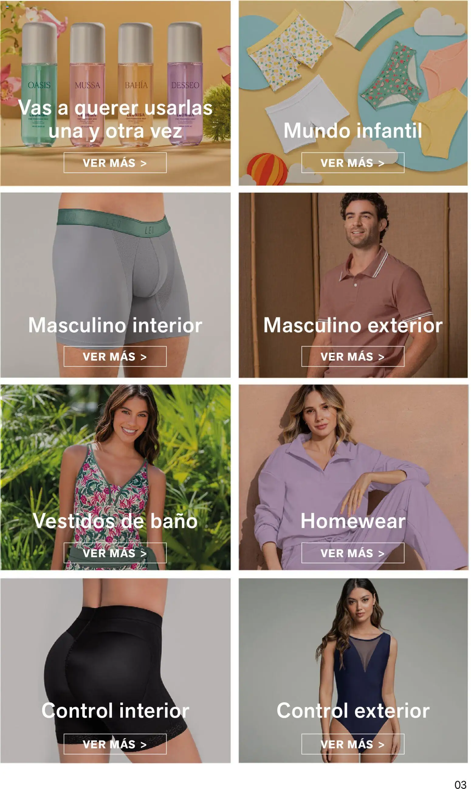 Leonisa revista - valida desde el 03.04.2026 | Página: 3 | Productos: Baño