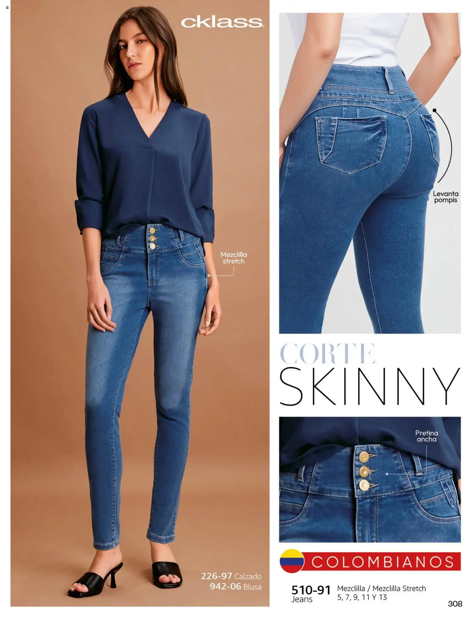 Nuevas ofertas de Cklass válidas en toda la República Mexicana desde el 02.01.2026. ¡Encuentra las mejores ofertas en Cklass catálogo Primavera! | Página: 325 | Productos: Blusa